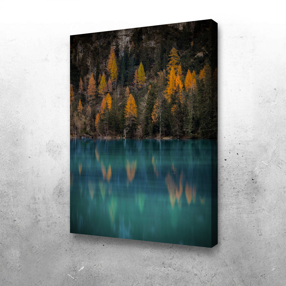 Stunning Autumn Reflections Wall Art by Enzo Romano