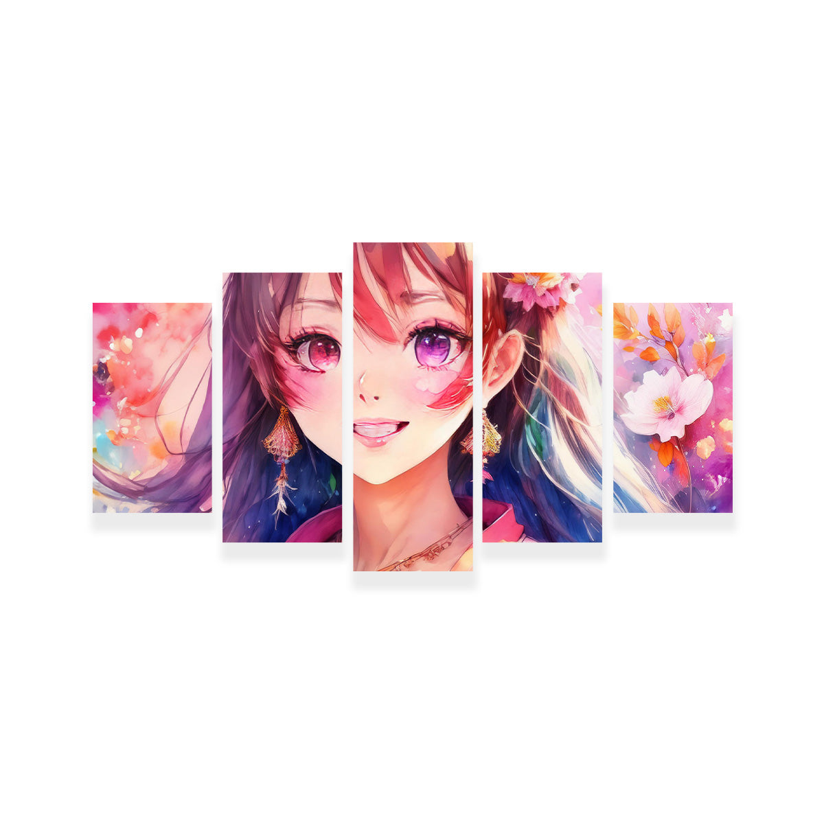 Stunning Anime Girl Wall Art Print