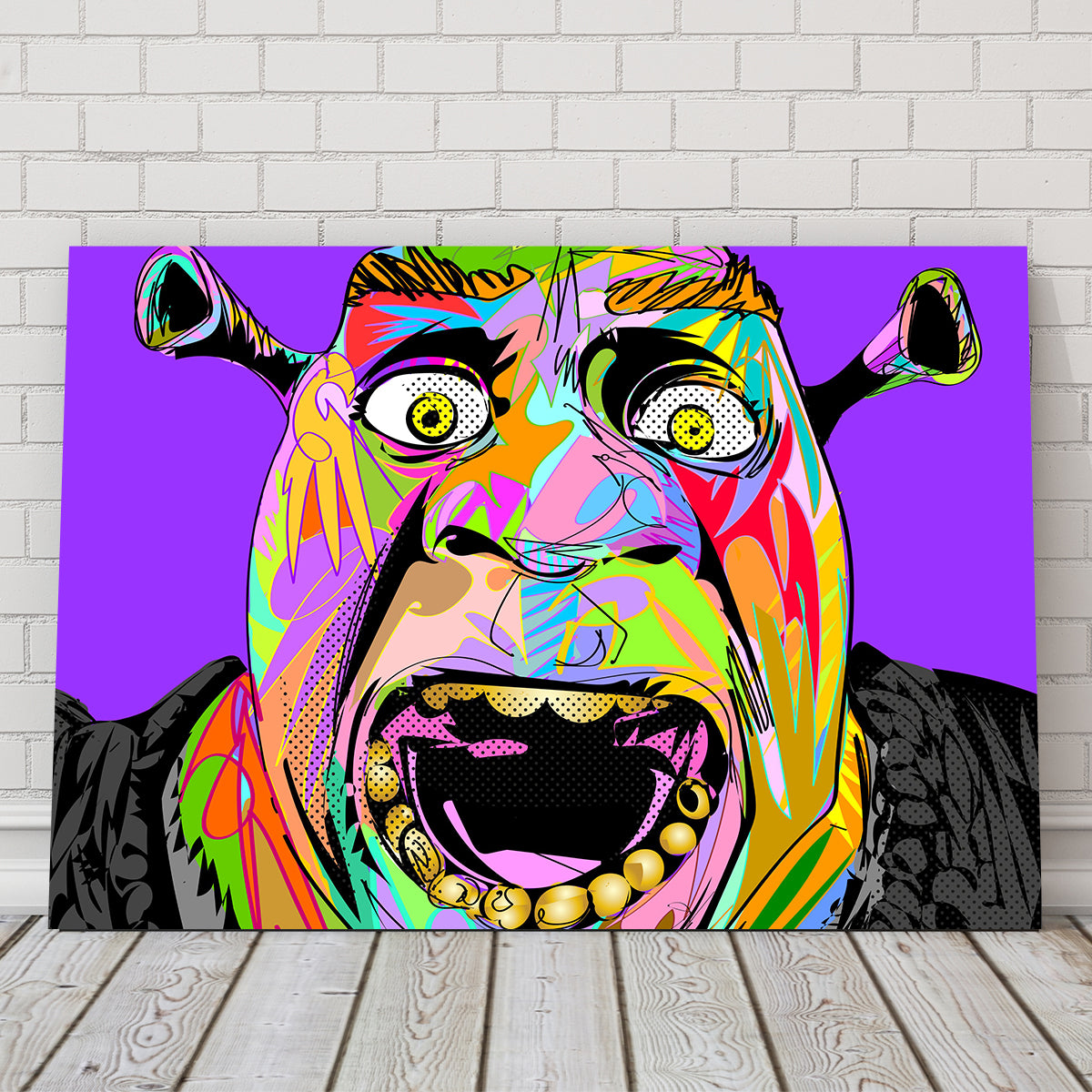 Eye - catching Shrek Wall Art for Your Home Decor