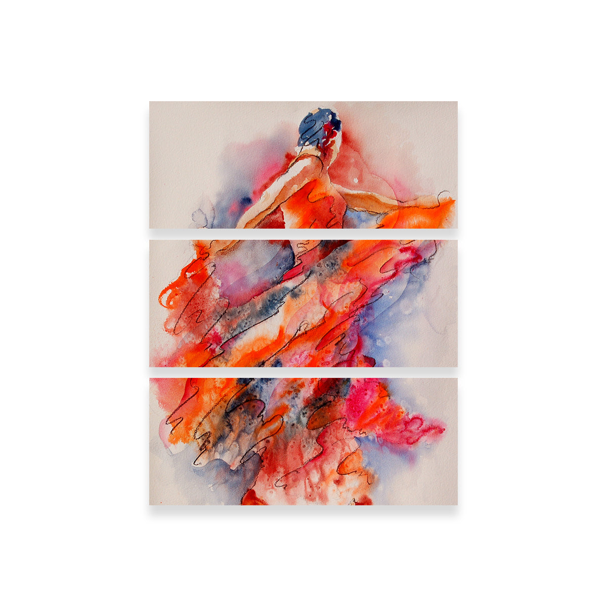 Alluring Flamenco Wall Art by Gerry Segismundo