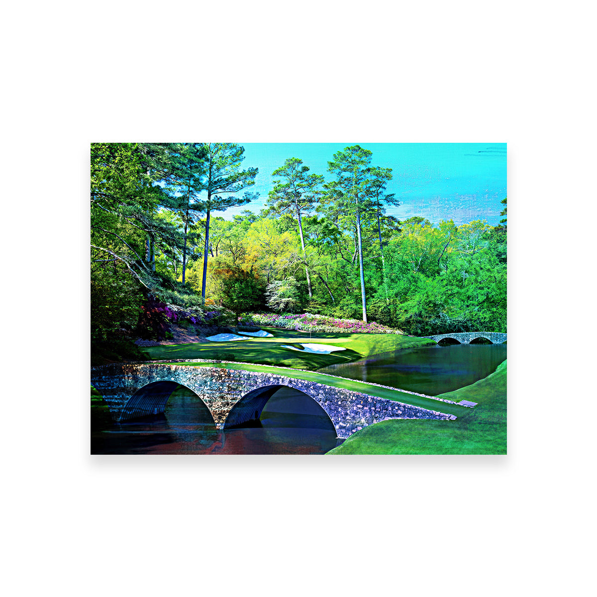 Exquisite Augusta National Canvas Prints - Sustainable and Museum-Quality