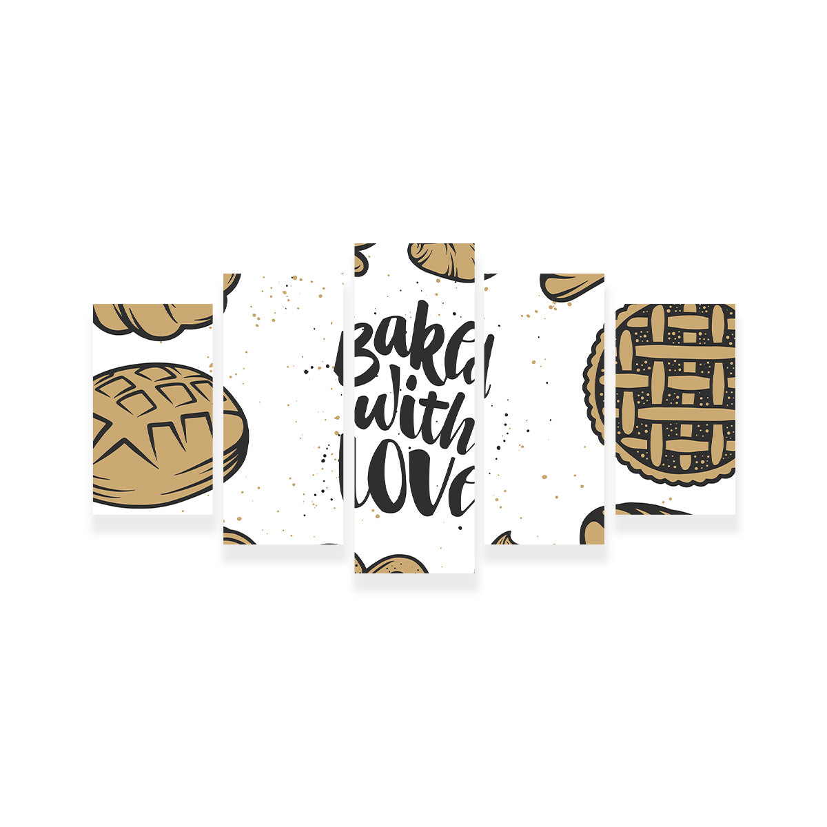 Exquisitely Baked With Love Wall Art for Home Decor