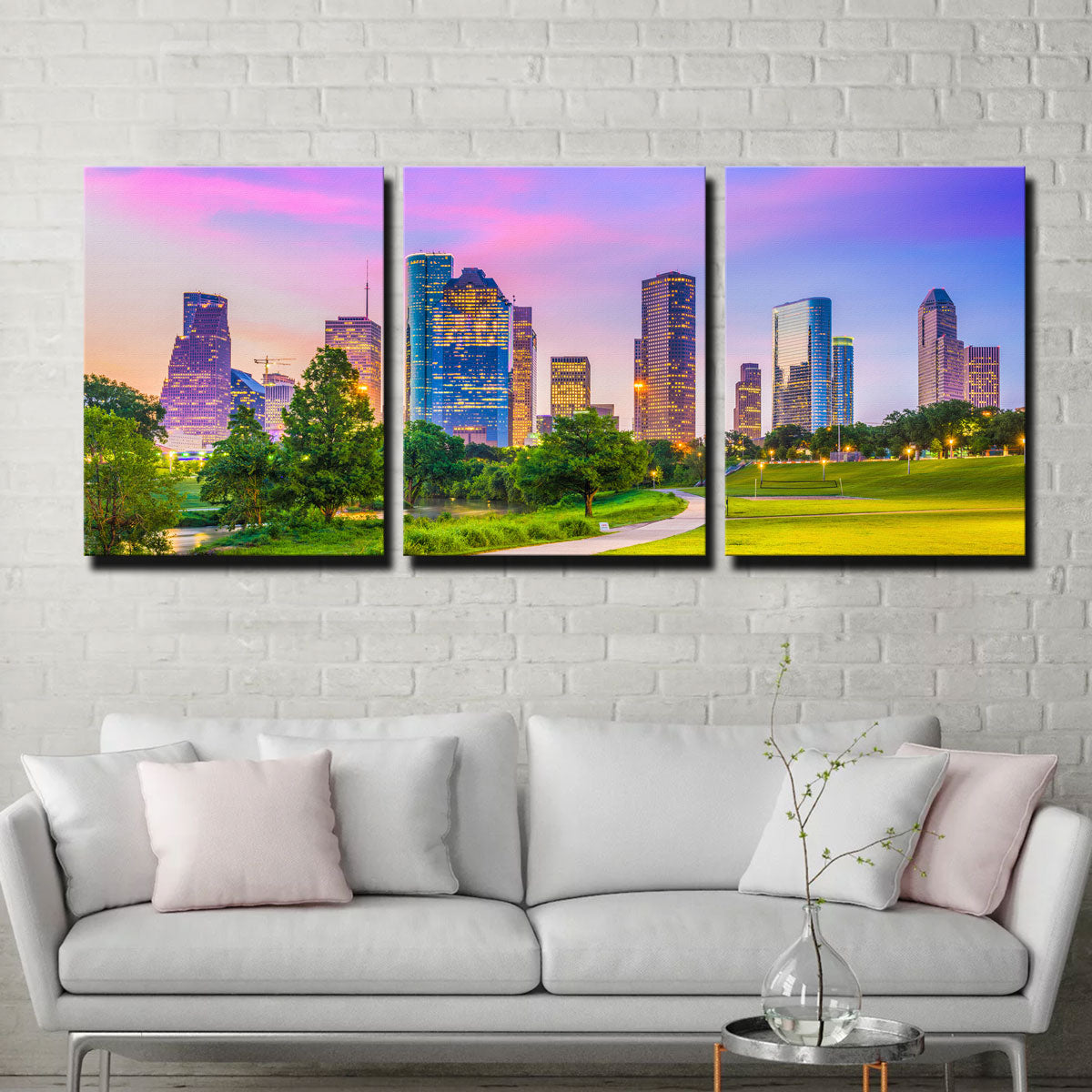 Stunning Houston Cityscape Wall Art for Home Decor