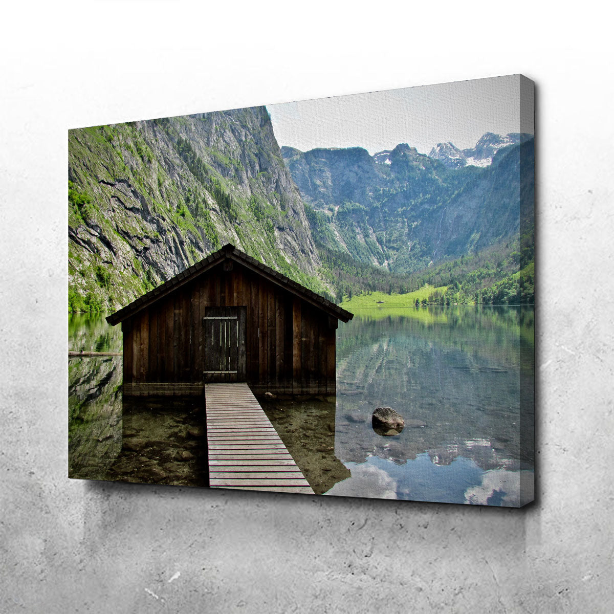 Stunning Obersee Bavaria Wall Art by David Campbell