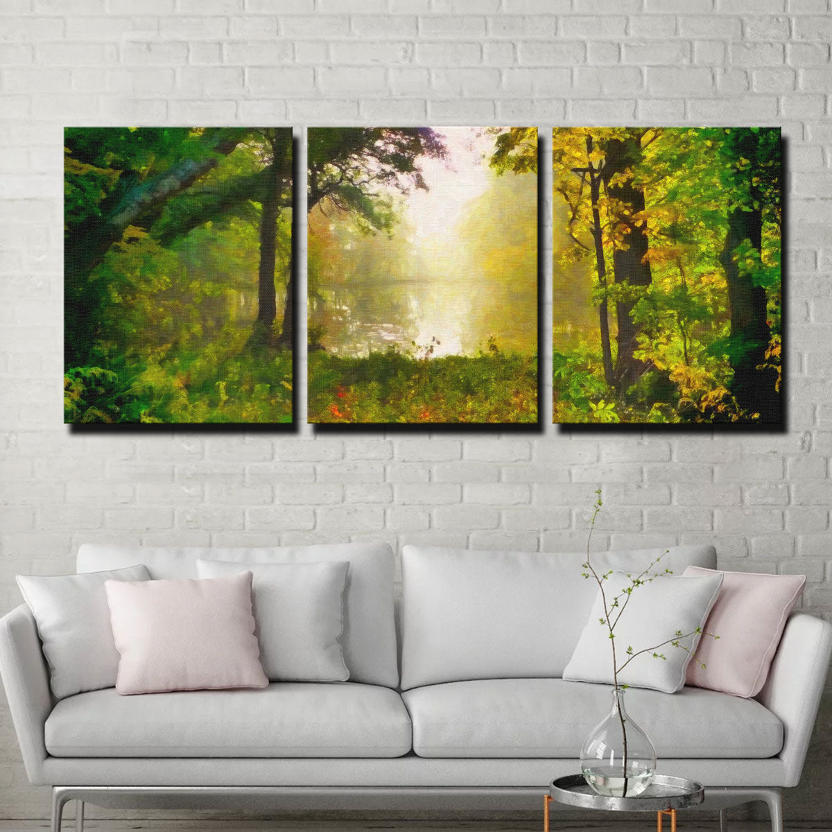 Enchanting Misty Morning Wall Art by Denise Dundon