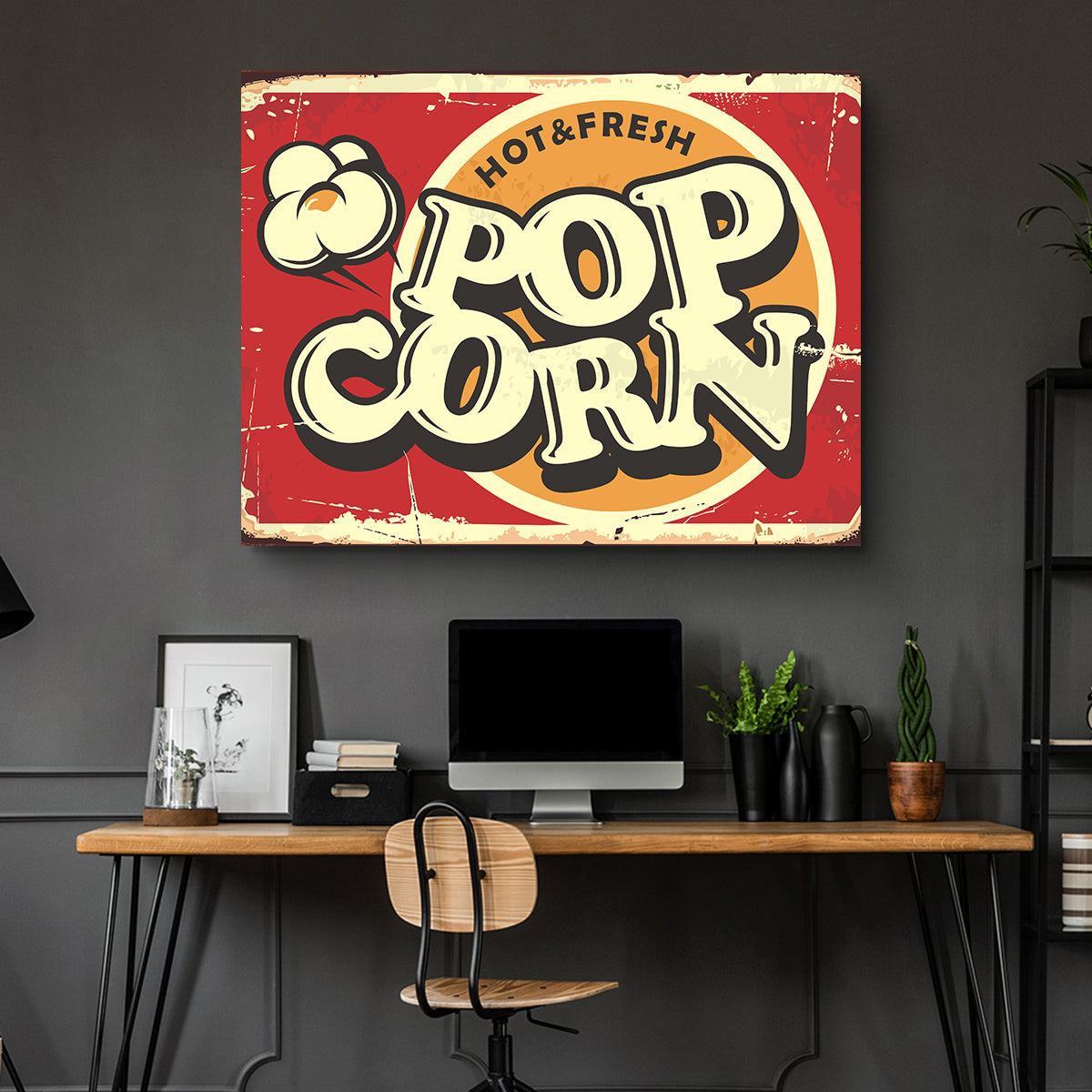 Premium Handmade Pop Corn Canvas Prints