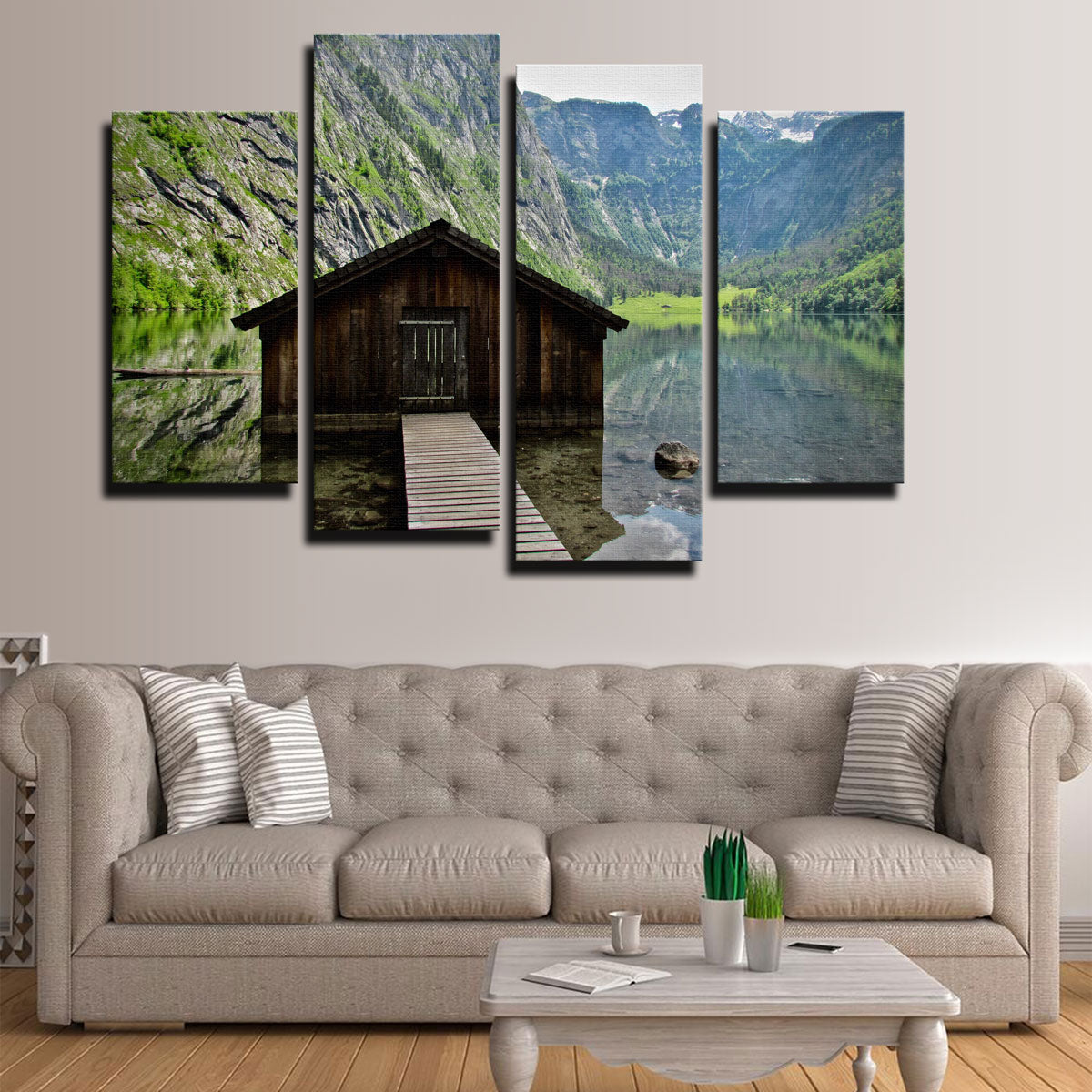 Stunning Obersee Bavaria Wall Art by David Campbell