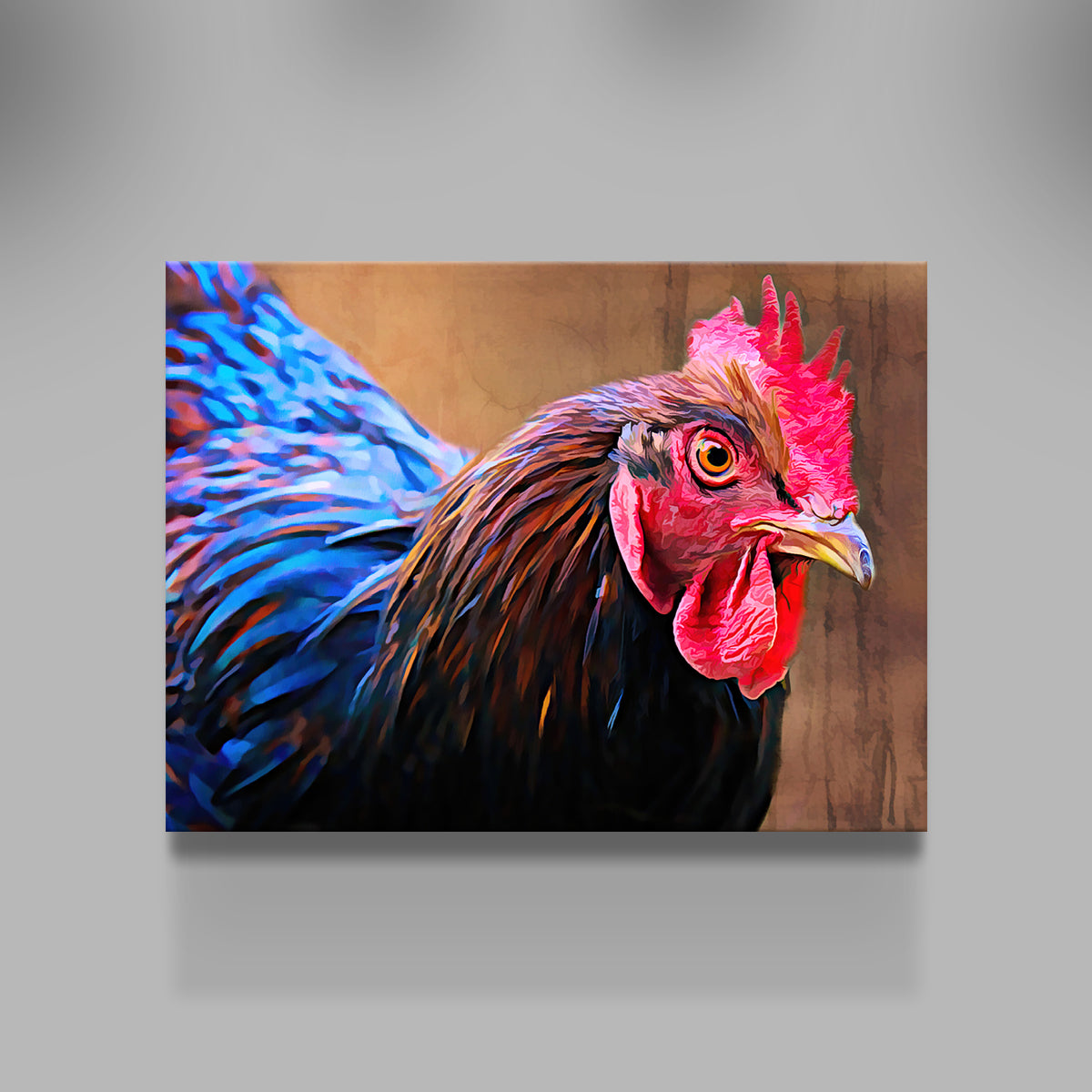 Gorgeous Australorp Chicken Wall Art by Denise Dundon