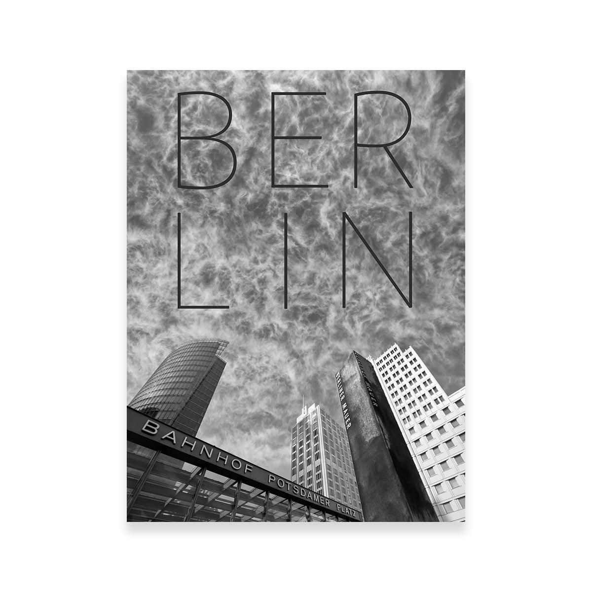 Stunning Berlin Potsdamer Platz Wall Art by Melanie Viola
