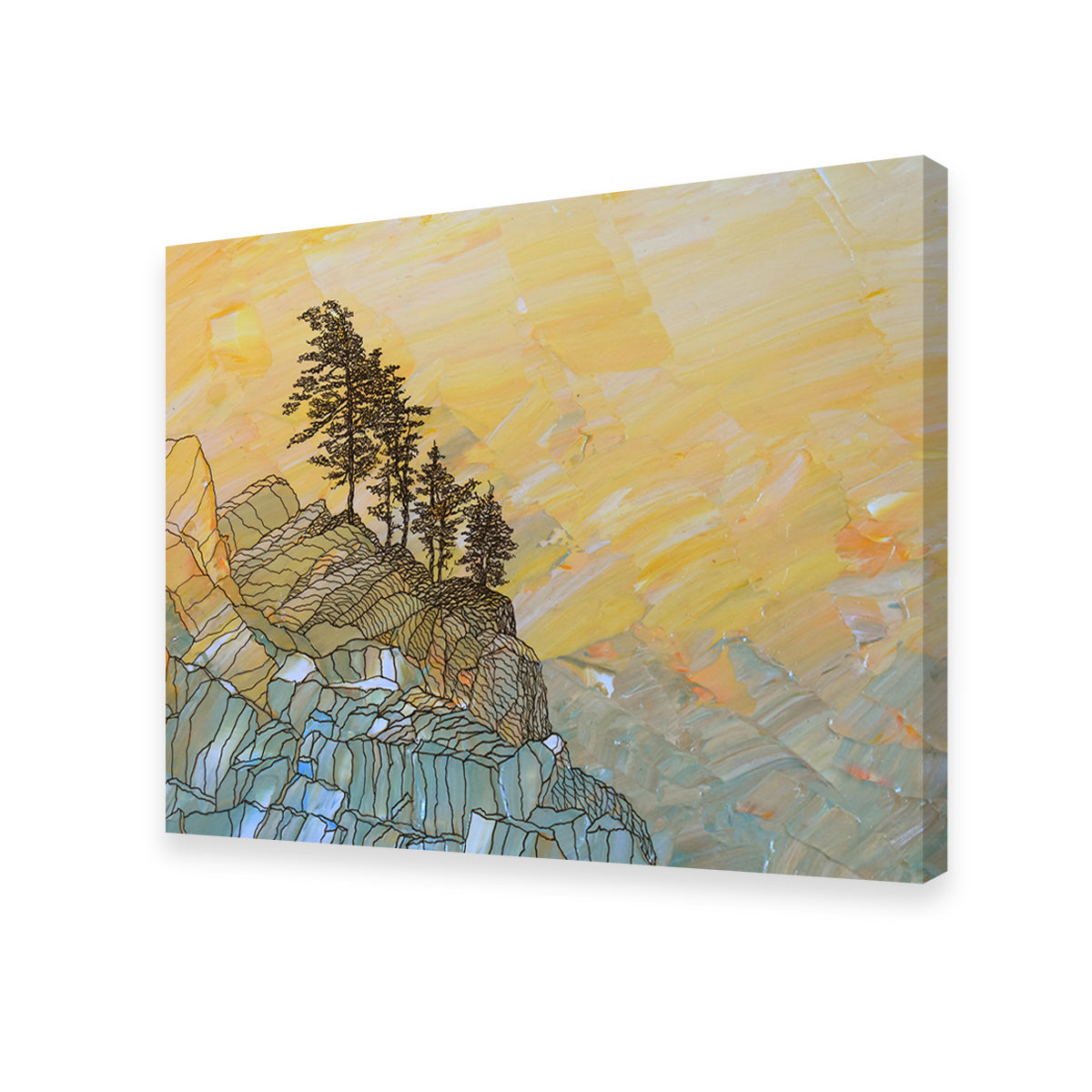 Exquisite Serene Joy Wall Art by Gerry Segismundo