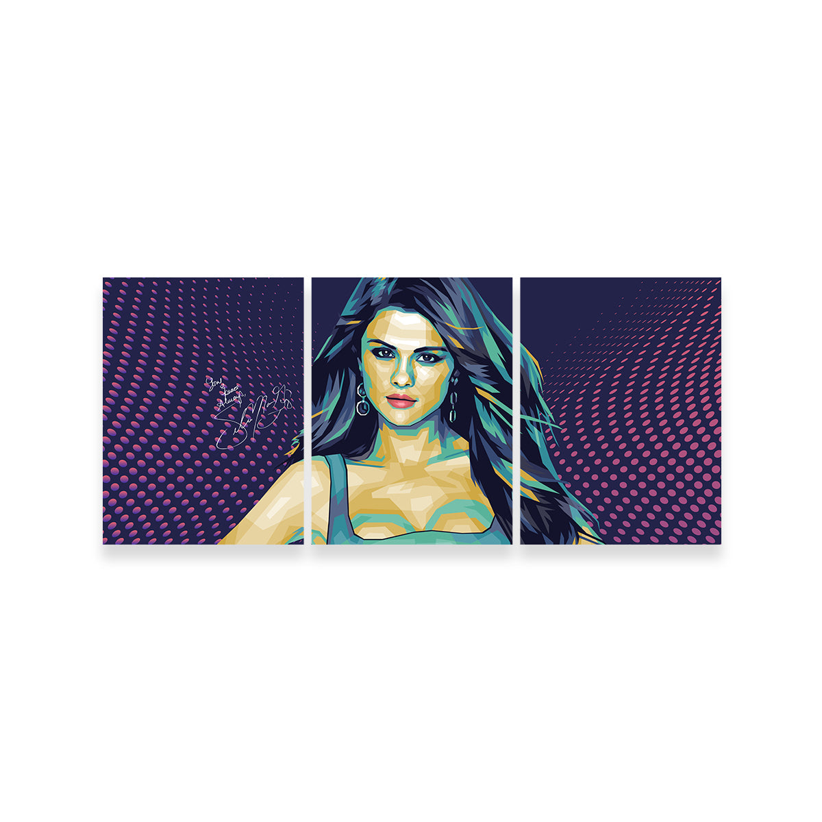 Selena Signature High - Quality Wall Art by Ralph & Laura Design
