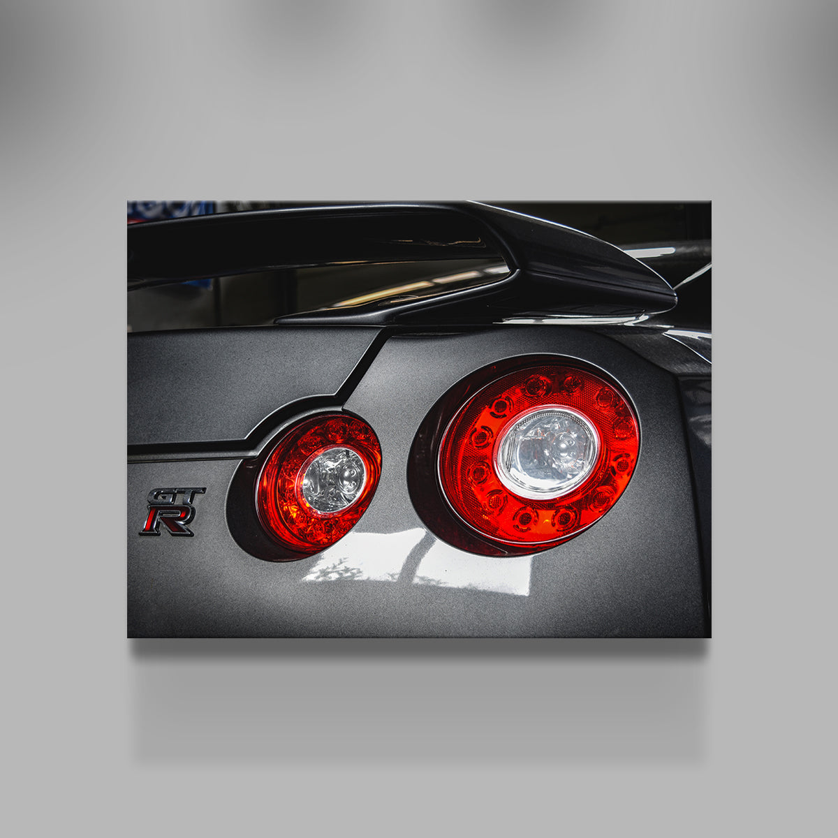 Stunning Nissan GTR Taillight Wall Art by George Sorin