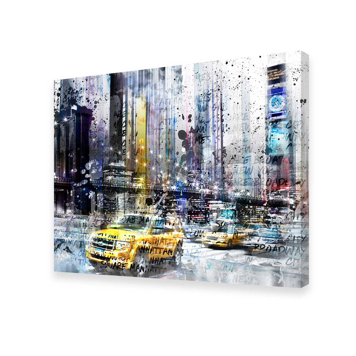 Stunning NYC Collage Wall Art by Melanie Viola