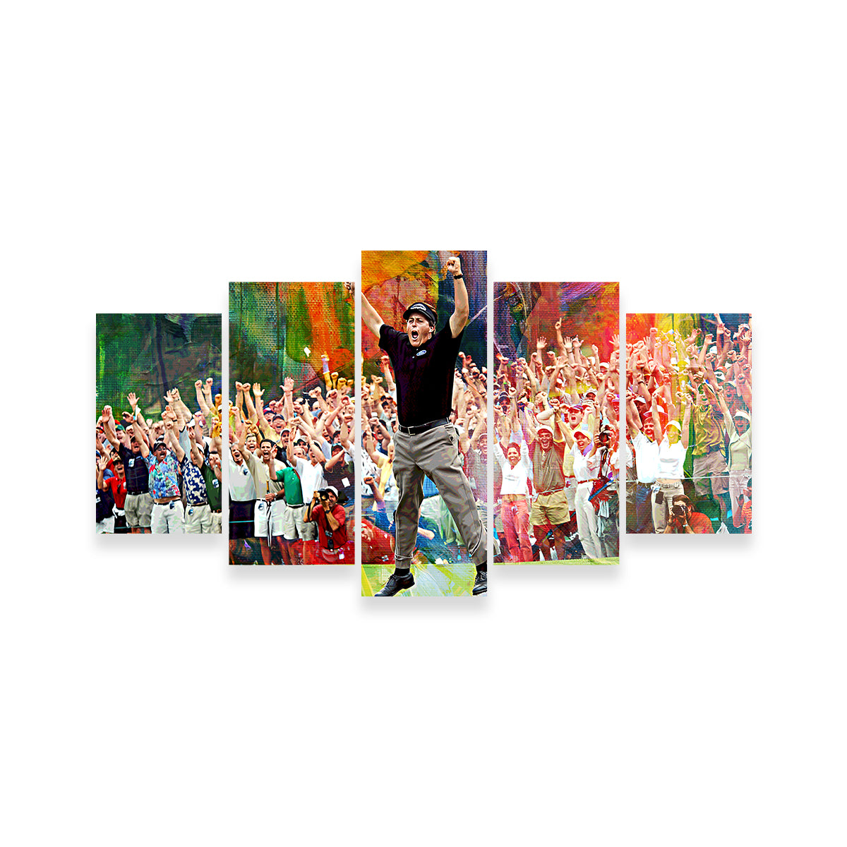 Exquisite Phil Mickelson Art Prints on Museum-Quality Canvas