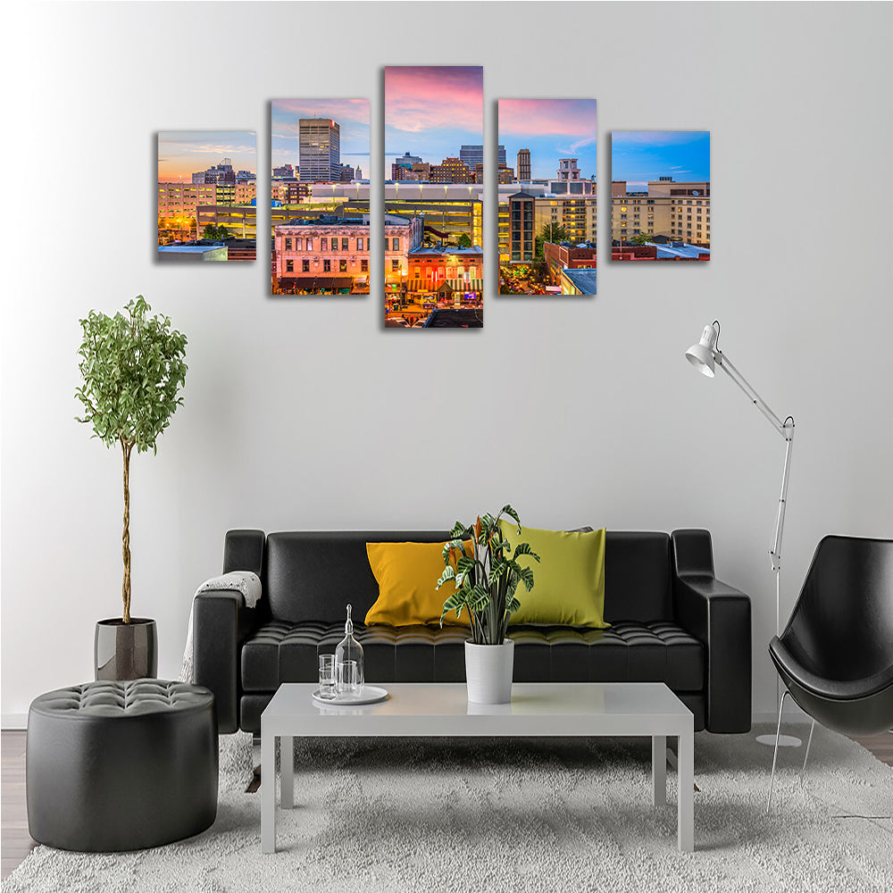 Exquisite Memphis Wall Art - Sustainable and Ready-to-Hang