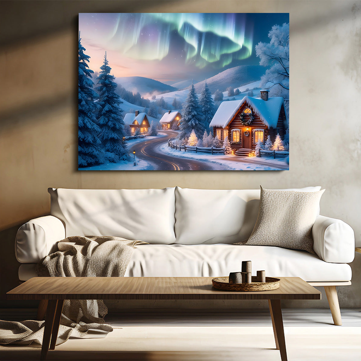 Northern Lights Premium Handmade Canvas Prints