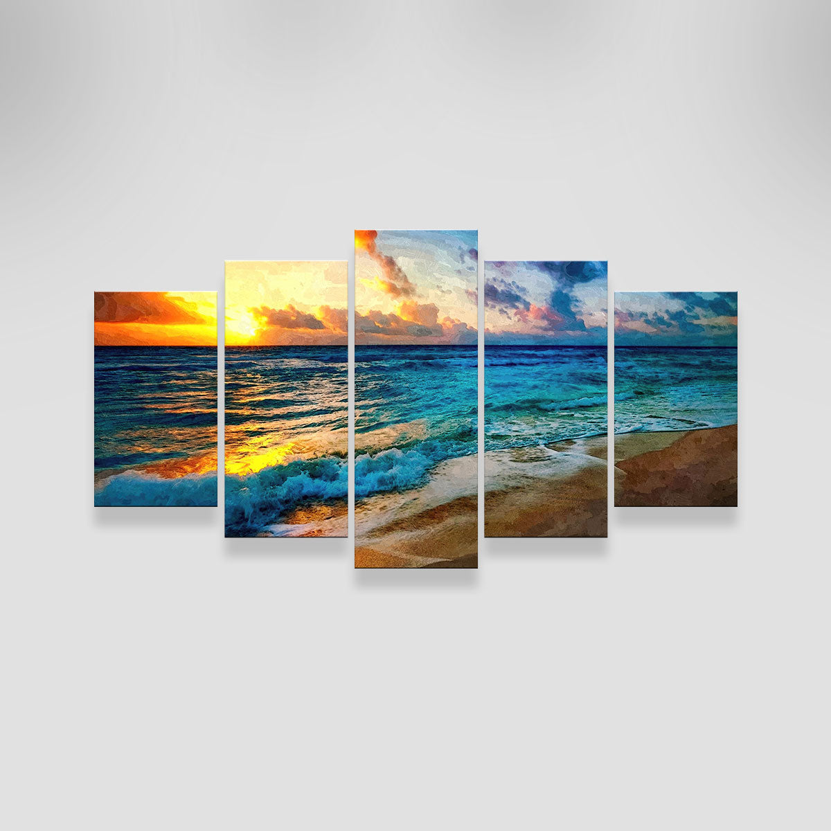 Stunning Between Sea And Sky Wall Art by Denise Dundon