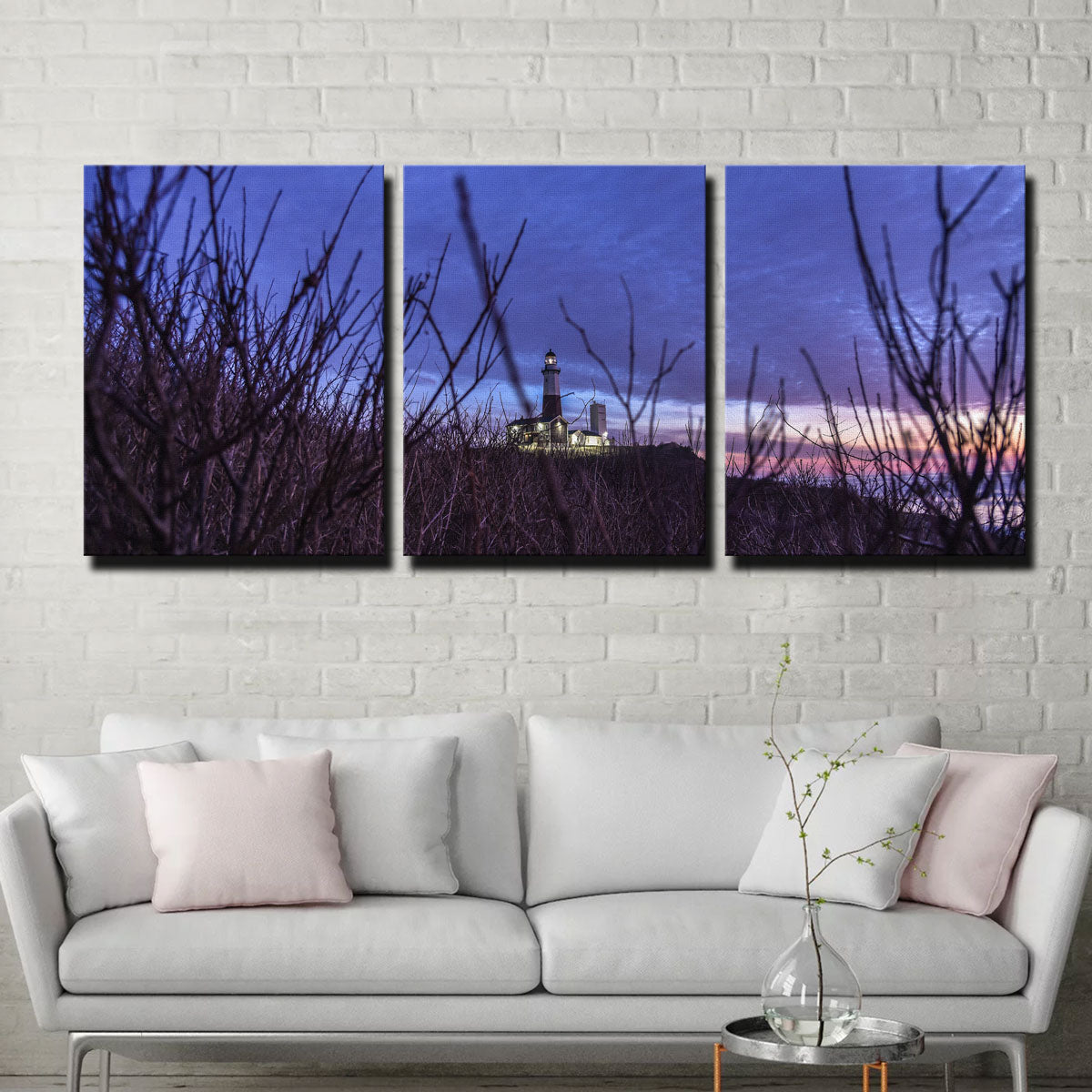 Stunning Montauk Lighthouse Wall Art by Dennis Maida