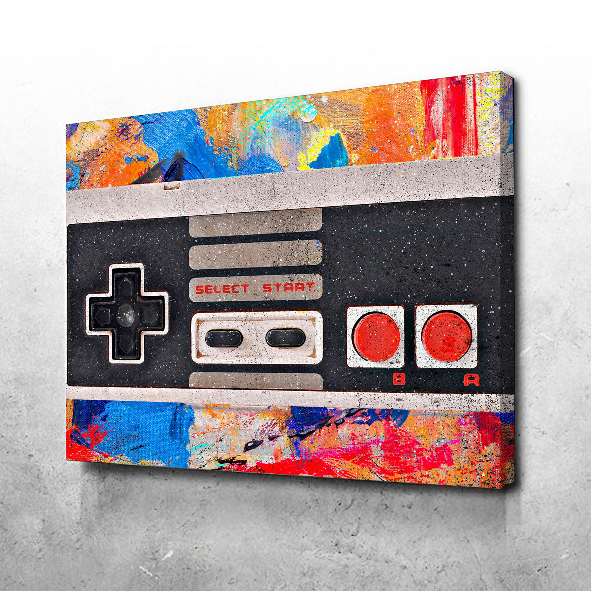 Stylish NES Controller Wall Art - Ideal Decor for Gaming Fans