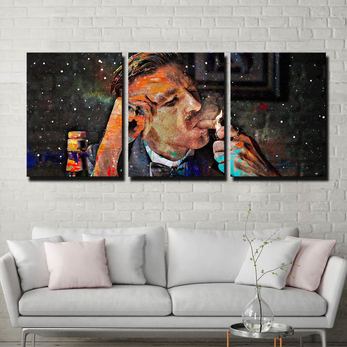 Stylish Arthur Shelby Wall Art with Museum-Quality Canvas