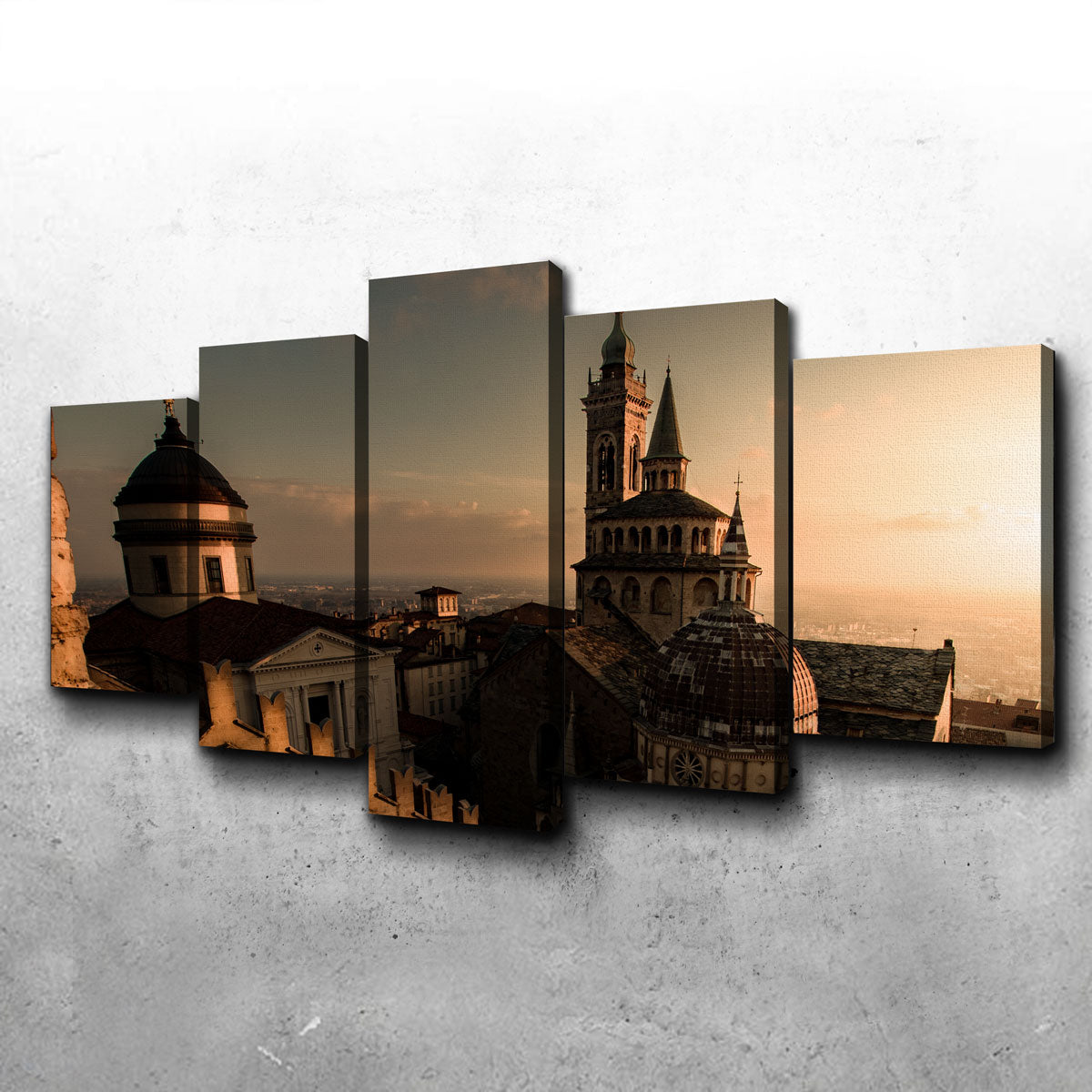 Stunning Bergamo Alta II Wall Art by Enzo Romano