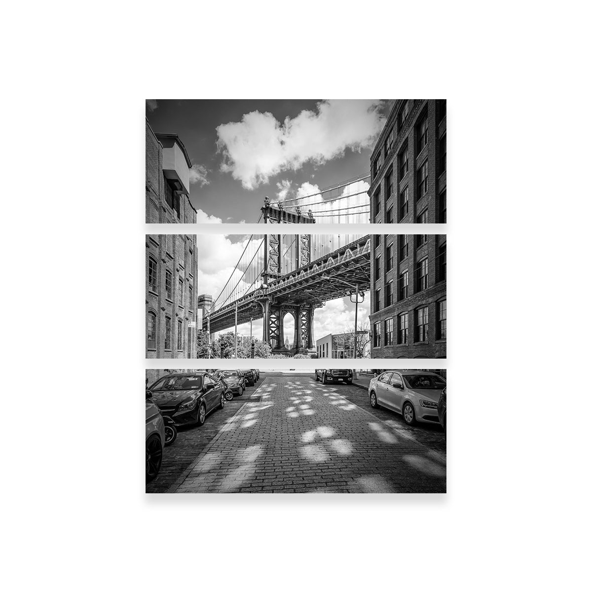 Stunning New York City Manhattan Bridge Wall Art by Melanie Viola