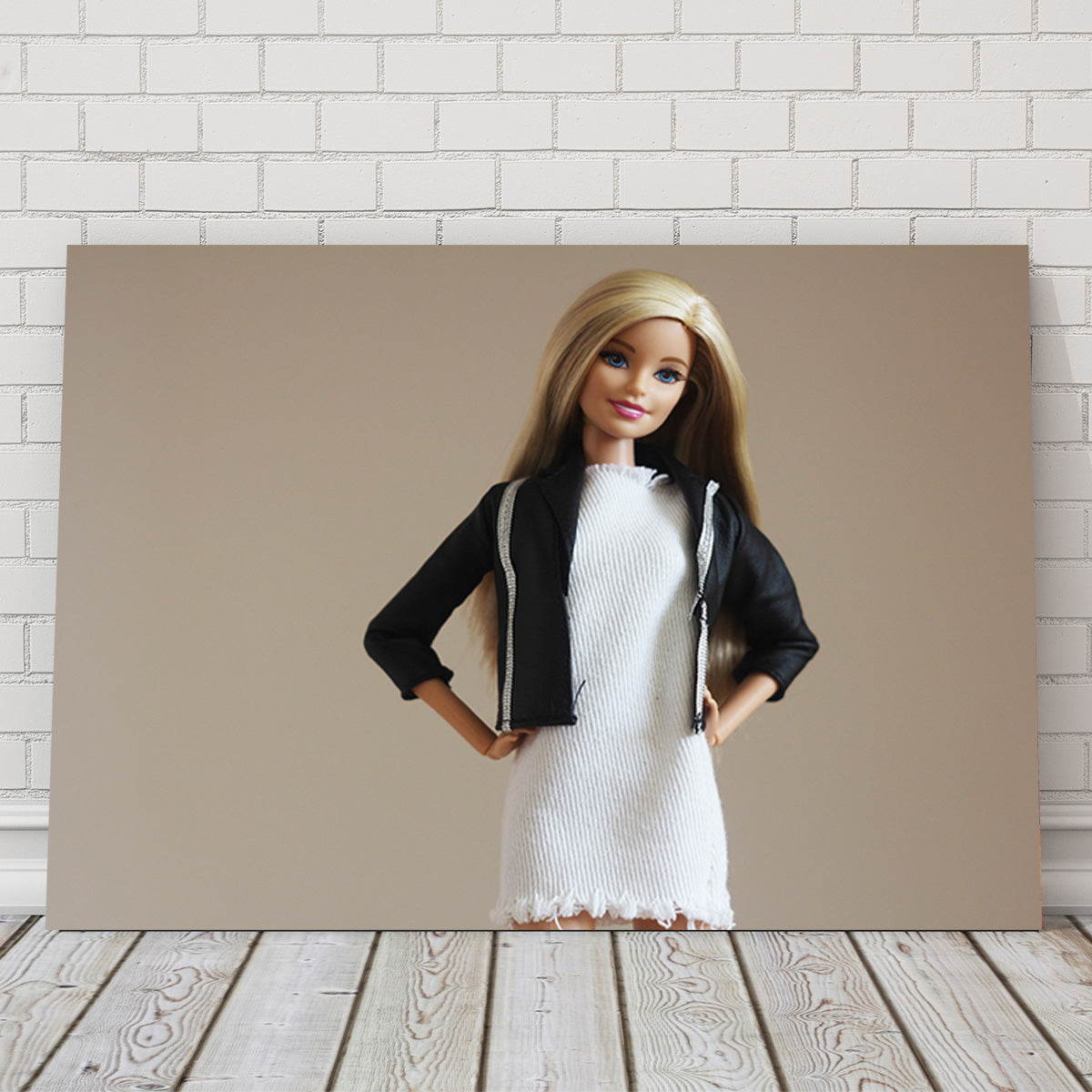 Barbie Casual - Premium Handmade Canvas Prints