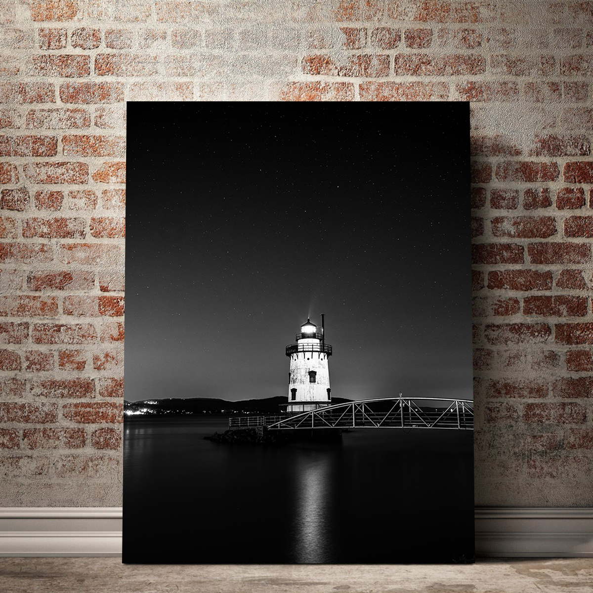 Stunning Beacon in the Stars Wall Art by Dennis Maida
