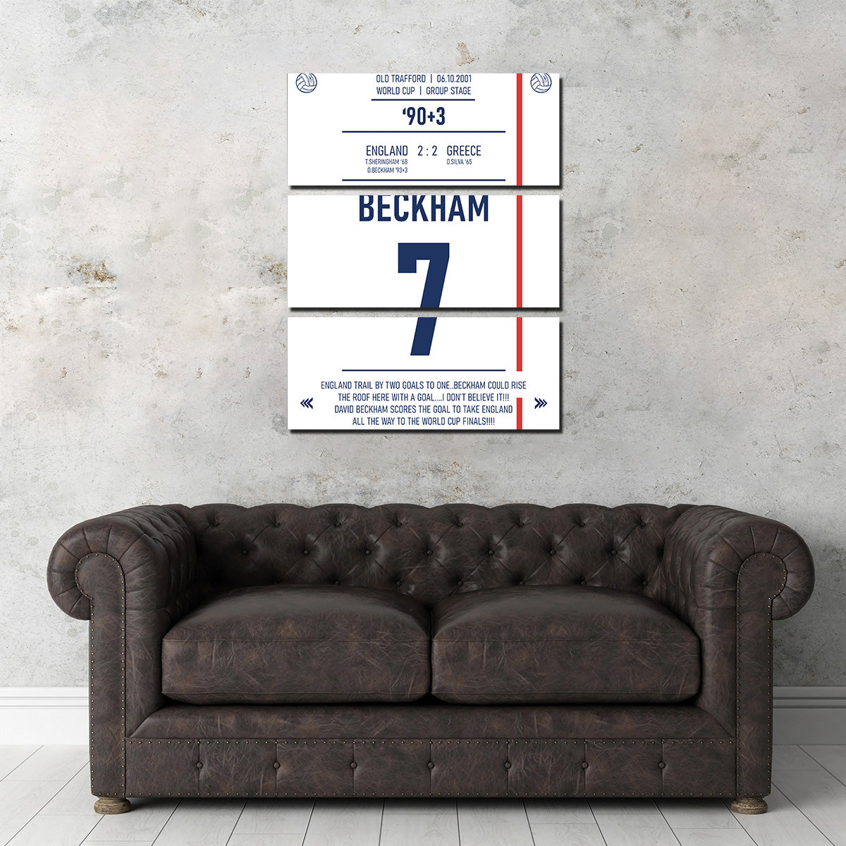 Beckham - High - Quality Hand - Built Art Print