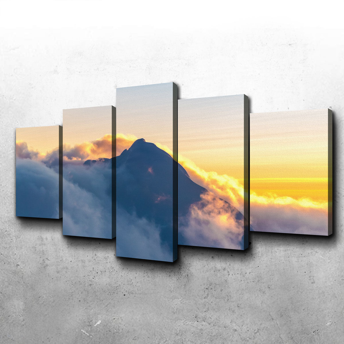 Stunning Alpine Glow Wall Art by Lucas Moore