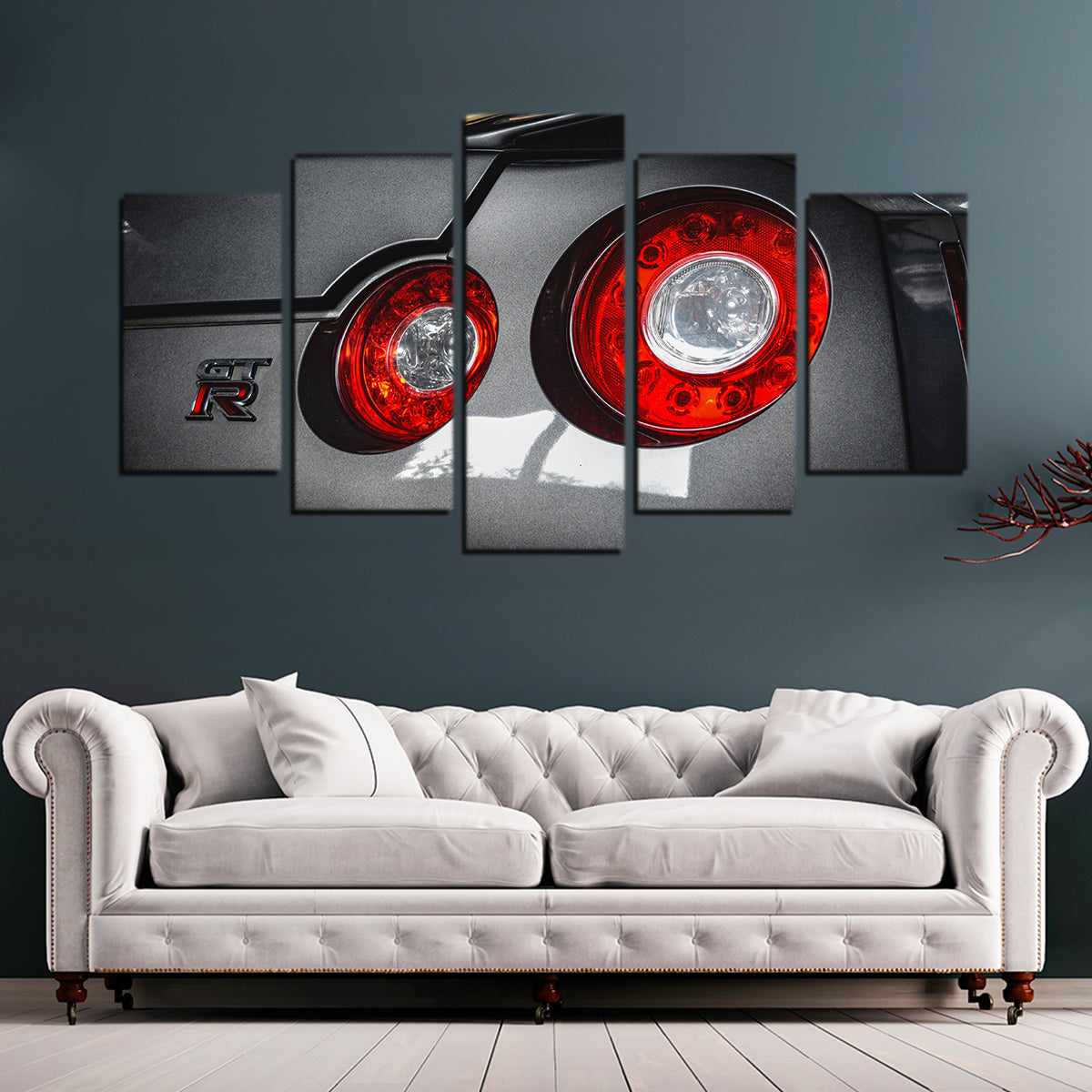 Stunning Nissan GTR Taillight Wall Art by George Sorin