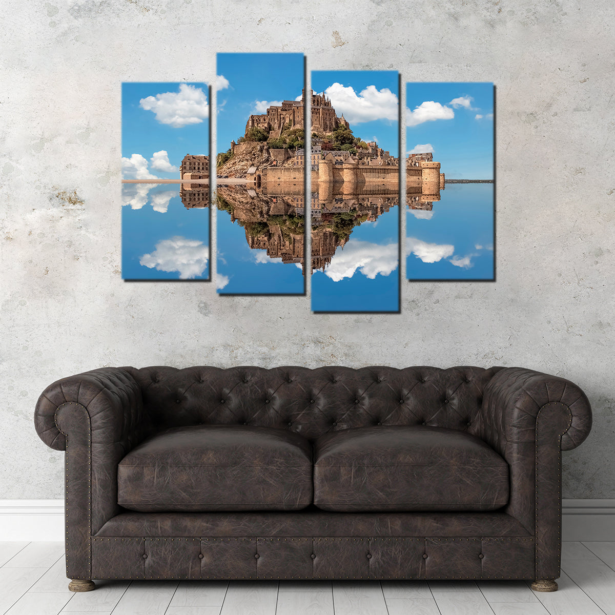 Exquisite Mont Saint Michel Wall Art by Manjik Pictures
