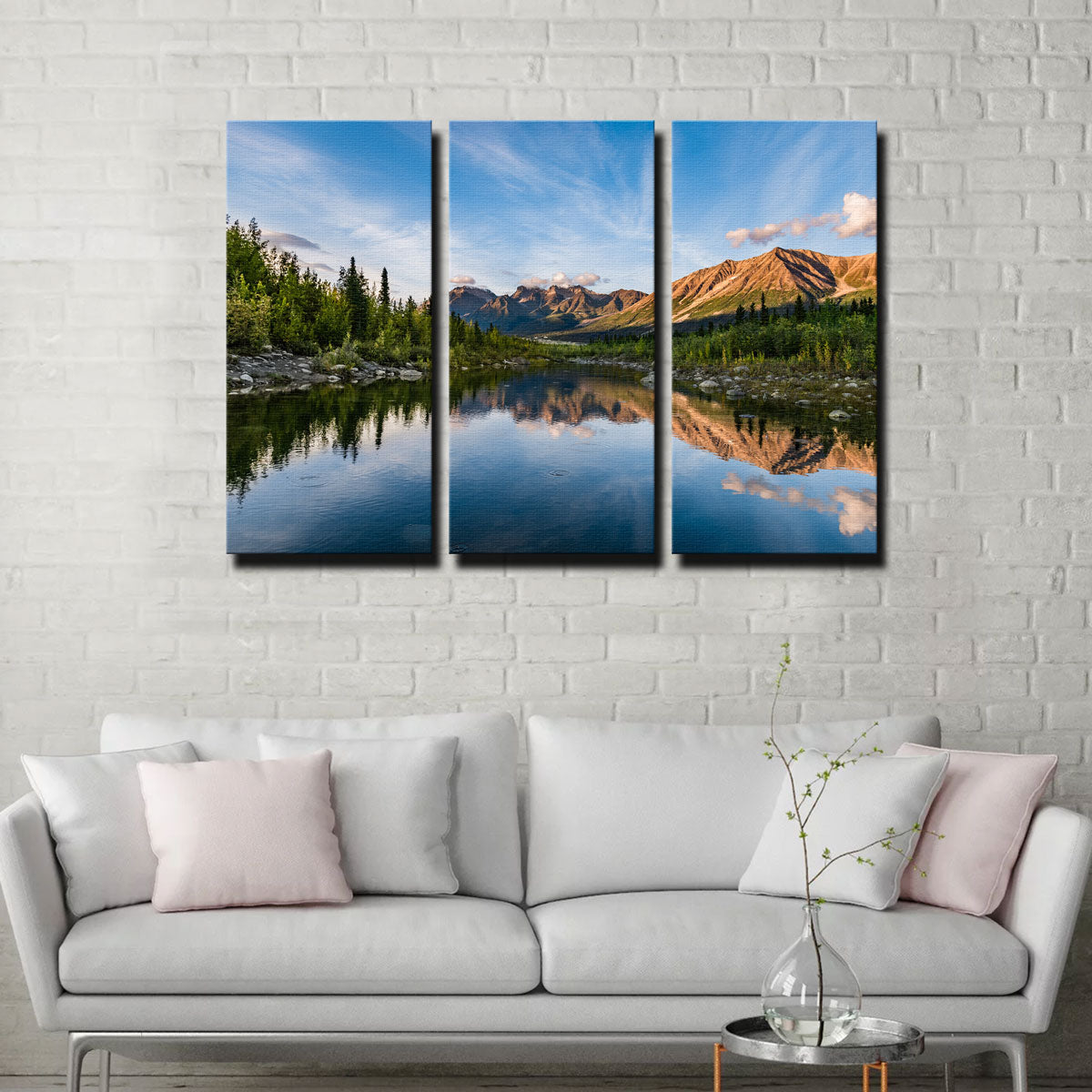 Breathtaking Alaskan Reflections Wall Art by Lucas Moore