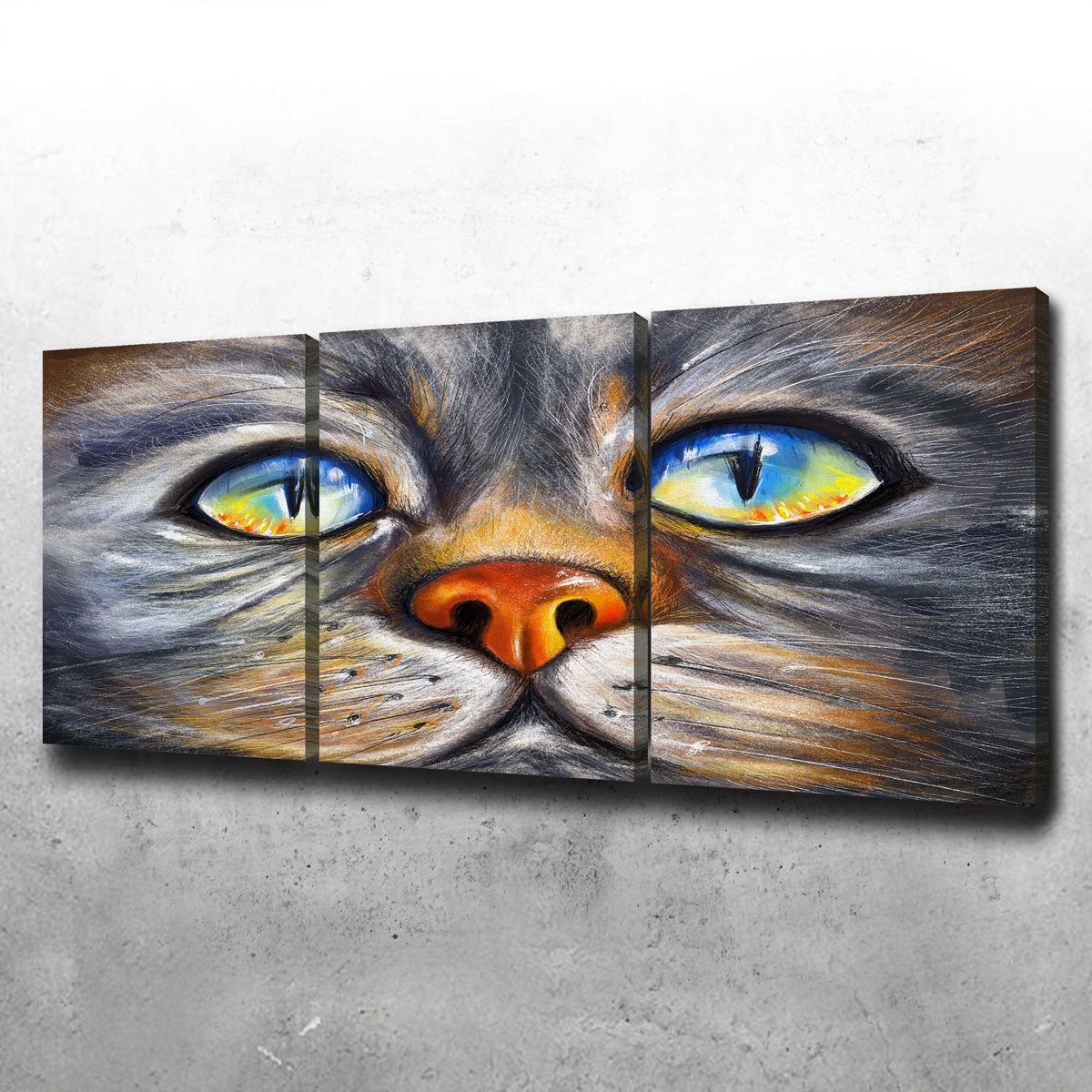 Stunning Cat Eyes Wall Art for Your Home Decor