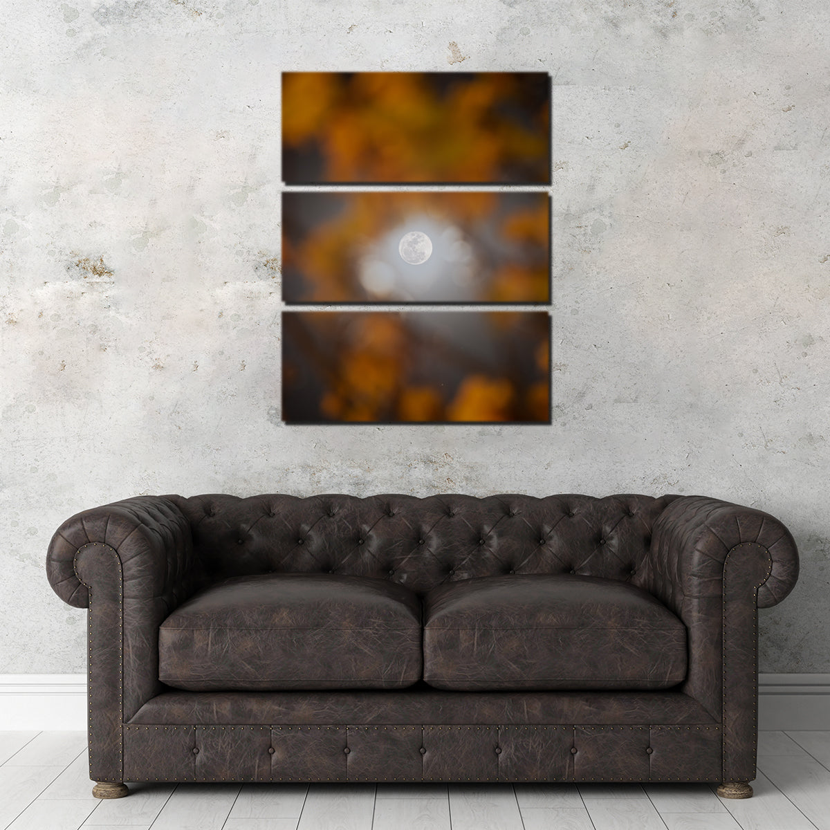 Stunning Selene and Yellow Ipê Wall Art by Sofia Leite Fonseca