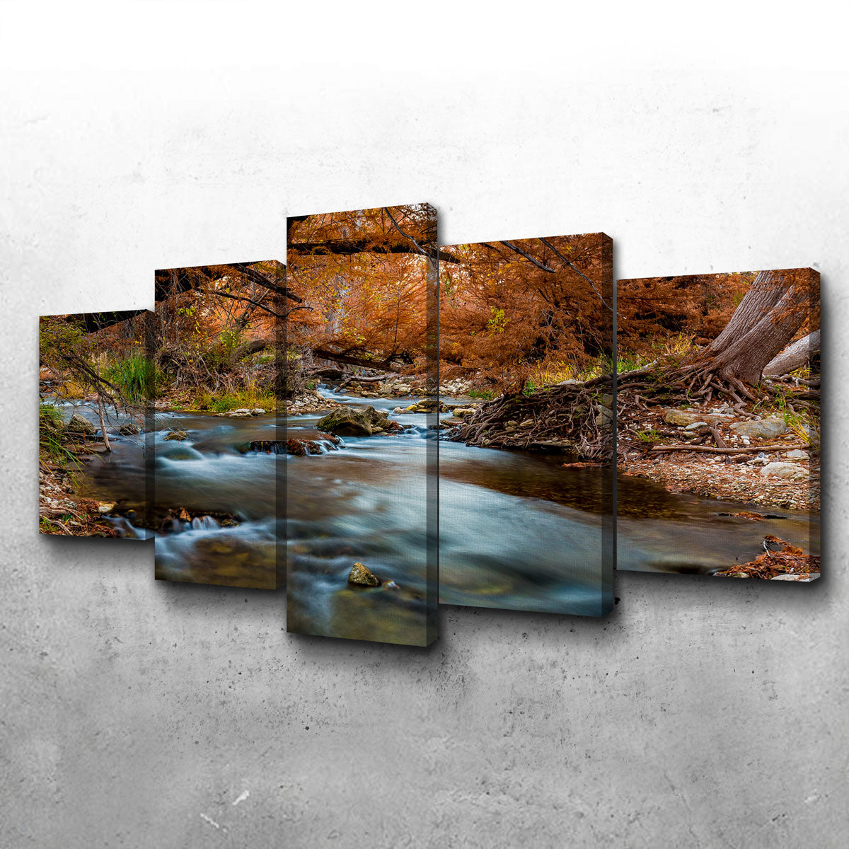 Exquisite Silky Guadalupe River Wall Art - Perfect Decor for Your Space