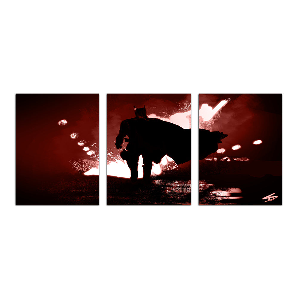 Bat Man's Vengeance - Stunning Wall Art by Andy Brackpool