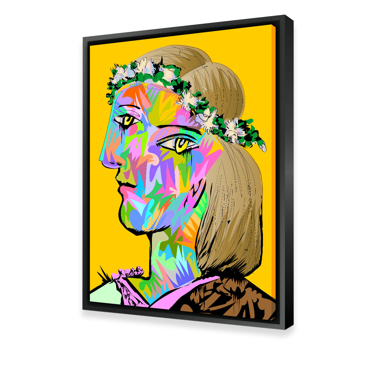 Stunning Picasso Woman Face Wall Art for Home Decor