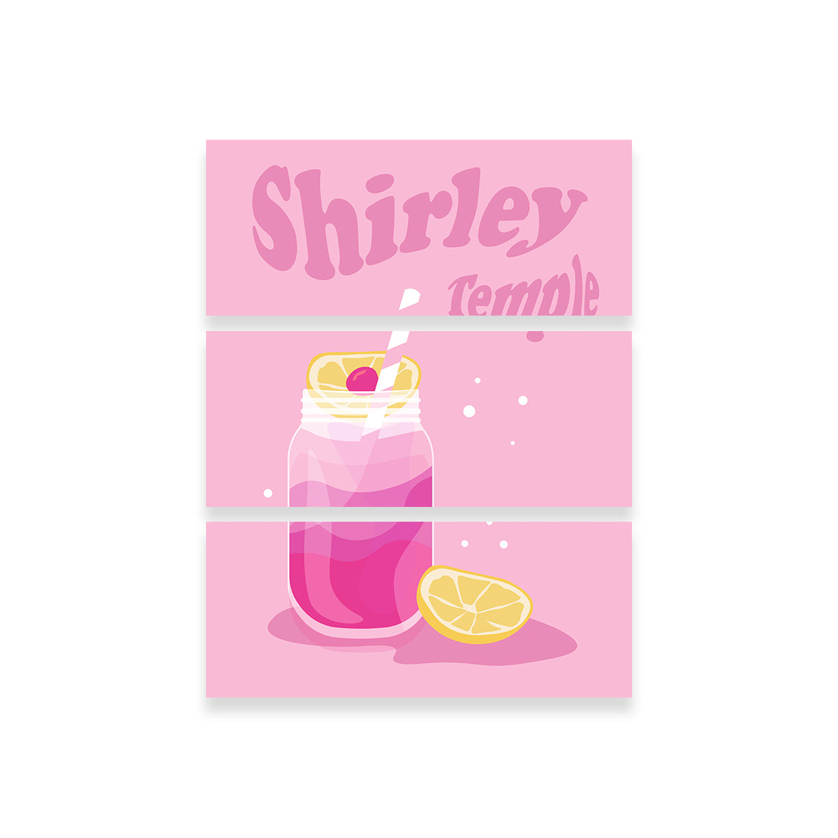 Stunning Shirley Temple Pink Wall Art for Your Home Decor