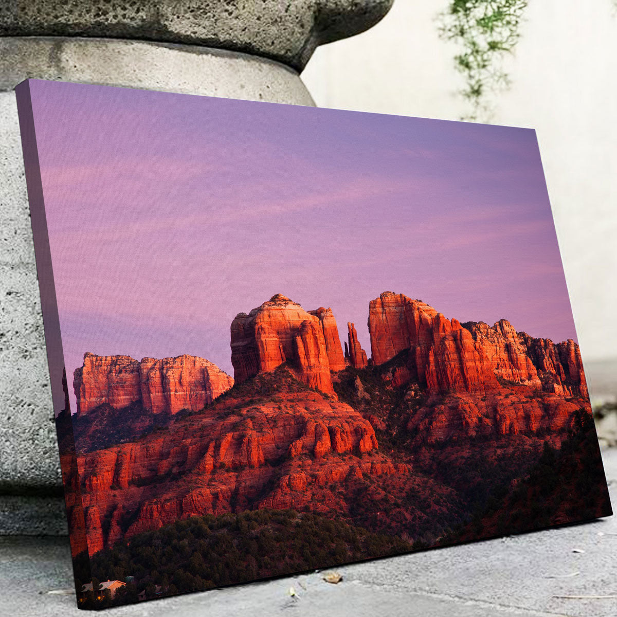 Stunning Cathedral Rock Wall Art for Your Home Decor