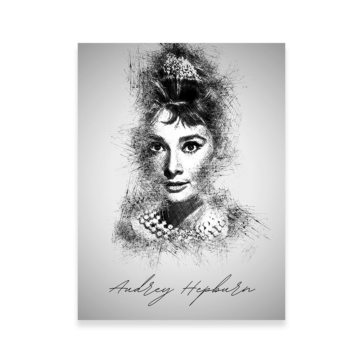 Stunning Audrey Hepburn Wall Art for Home Decor