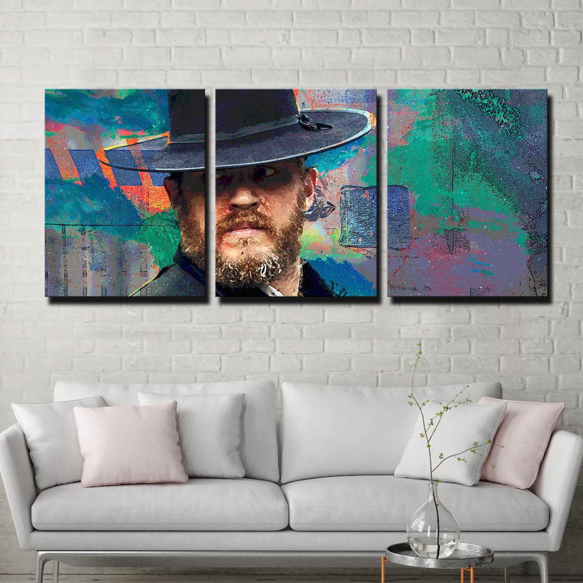 Alfie Premium Wall Art - Sustainable Kiln - Dried Pine Frame