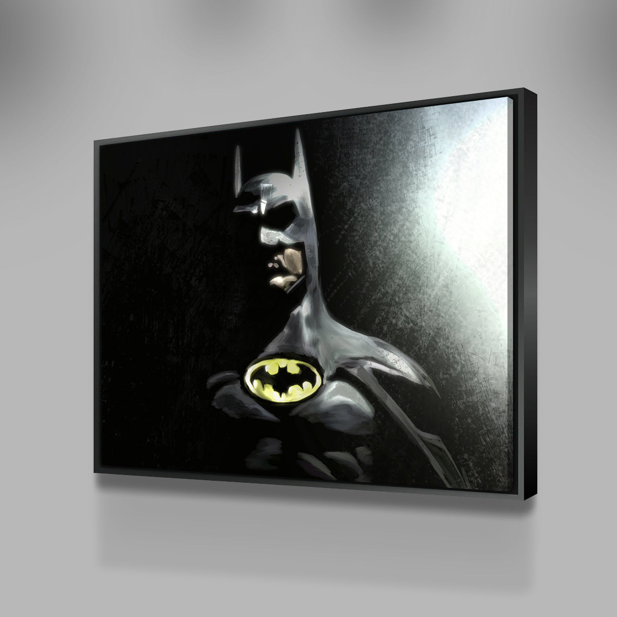 Stunning Batman In The Light Wall Art by Andy Brackpool