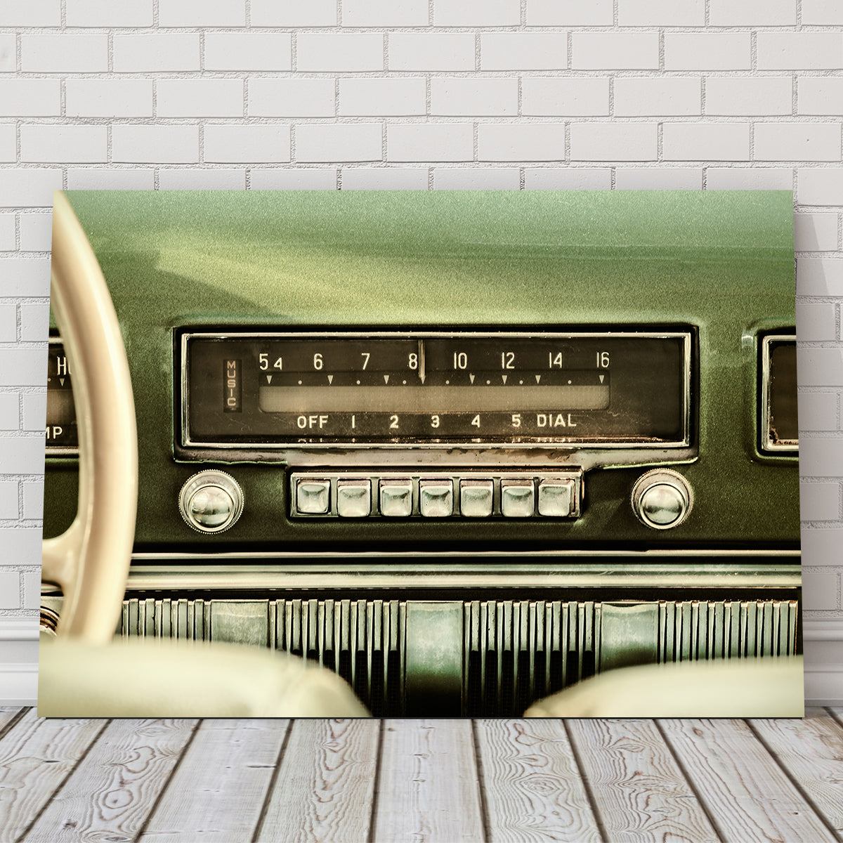 Vintage Old Car Radio with Premium Features