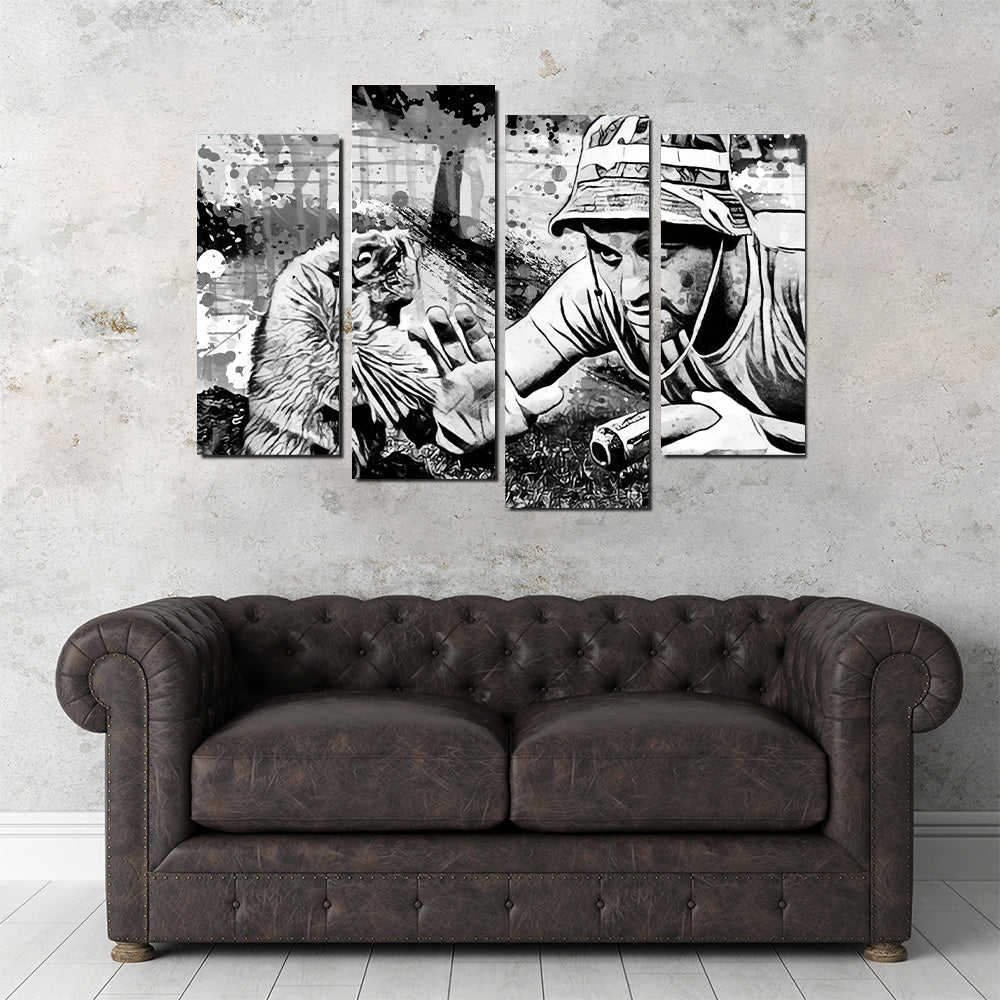 Caddyshack Grayscale High - Quality Wall Art for Home Decor