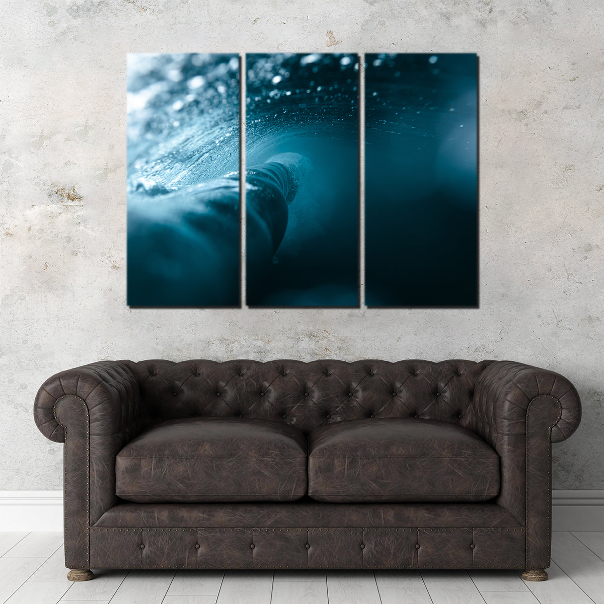 Behind the Wave Stunning Wall Art by Lucas Moore