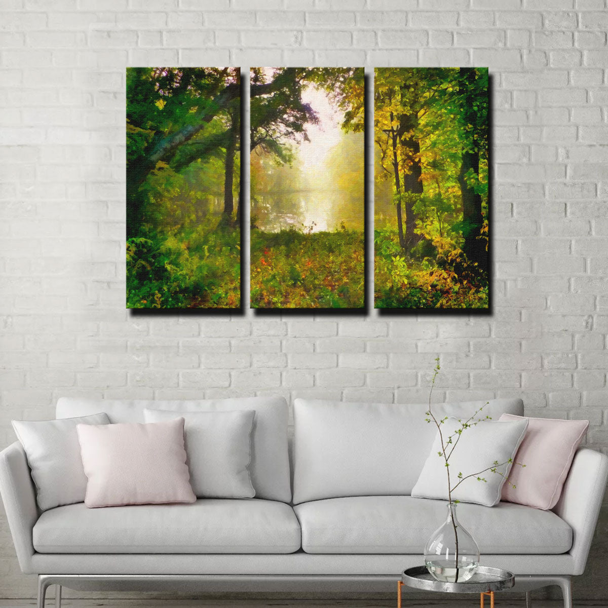 Enchanting Misty Morning Wall Art by Denise Dundon