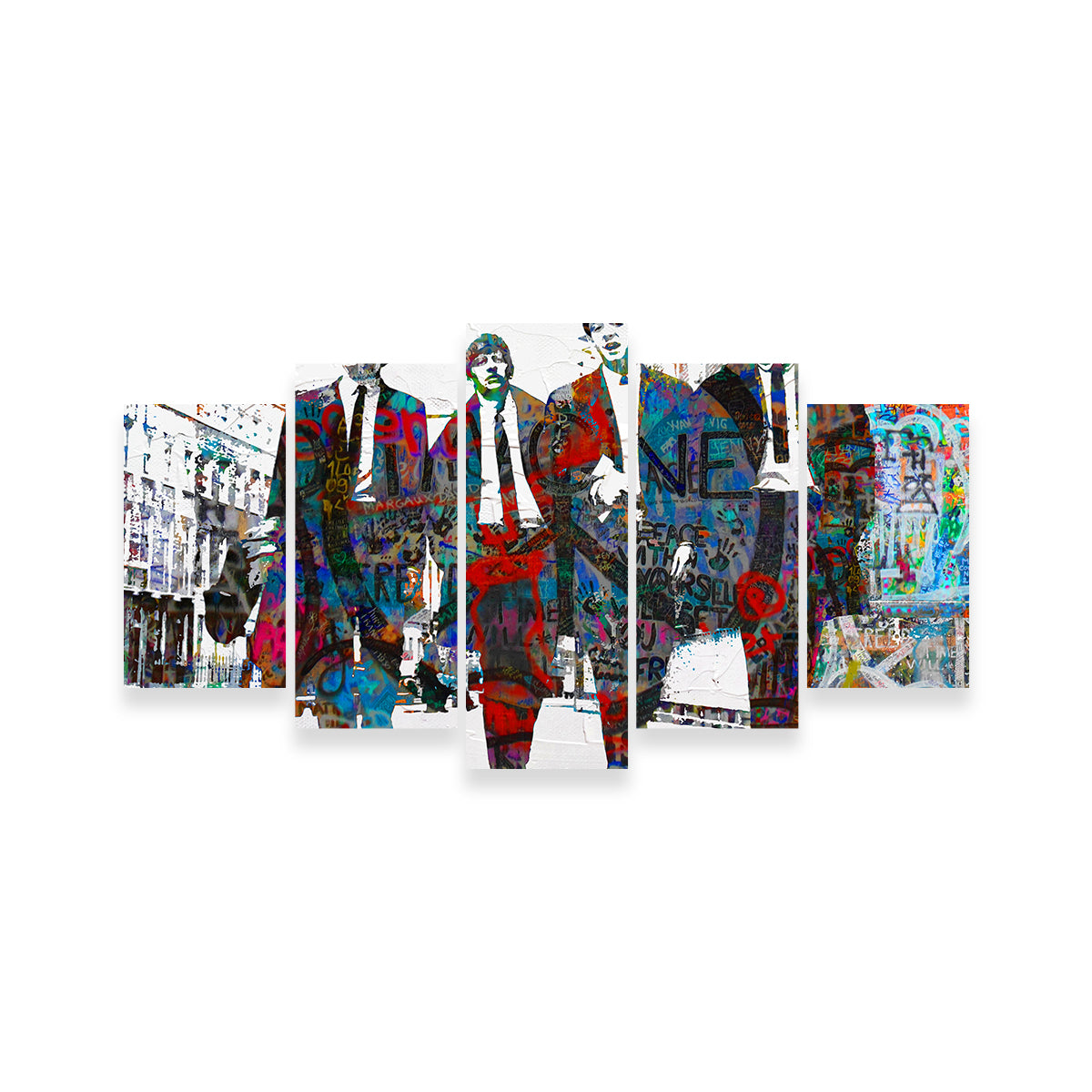 Stunning Beatles Imagine Peace Wall Art by Stephen Chambers