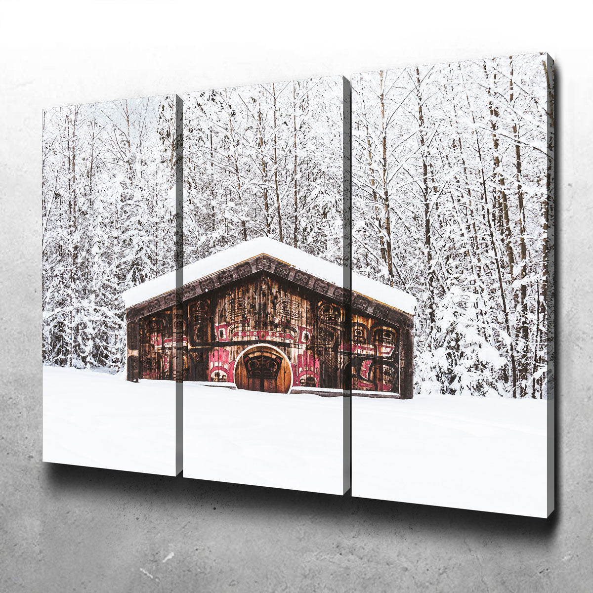 Exquisite Nisga'a Memorial Wall Art by Mike Cotton