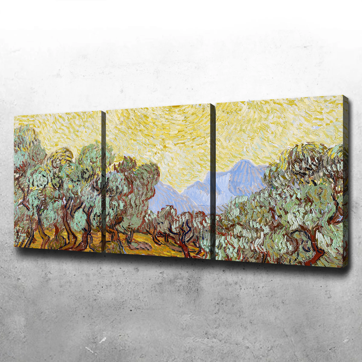 Stunning Olive Trees Wall Art by Vincent van Gogh